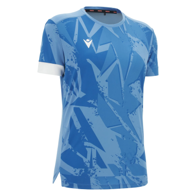 Футболка спортивная MACRON DOMIZIA II ICON MATCH DAY SHIRT INDIGO SKY/WHITE