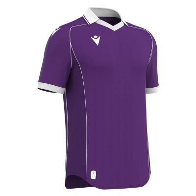 Футболка спортивная MACRON WARDEN ECO SHIRT PURPLE/WHITE