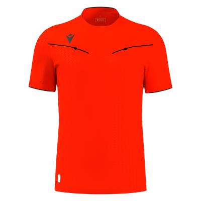 Футболка судейская проф. MACRON PONNET ECO SHIRT NEON RED