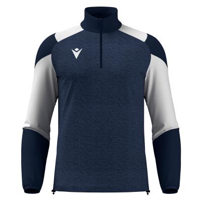 Толстовка тренировочная MACRON CUZCO TRAINING 1/4 ZIP TOP NAVY/WHITE