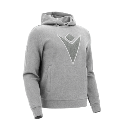 Худи MACRON DYNAMIC HOODED SWEATSHIRT GREY
