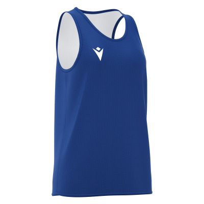 Майка баскетбольная женская MACRON F500 SHIRT ROYAL BLUE/WHITE