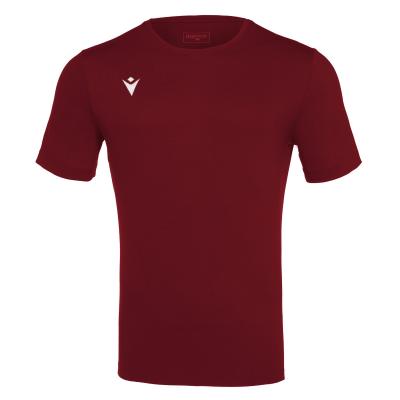 Футболка спортивная х/б MACRON BOOST HERO T-SHIRT CARDINAL