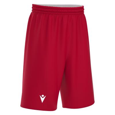Шорты баскетбольные MACRON X500 SHORTS RED/WHITE