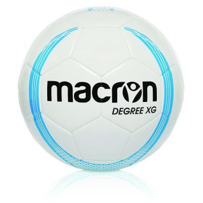 Мяч футбольный тренировочный MACRON DEGREE XG N.5 WHITE/ROYAL BLUE