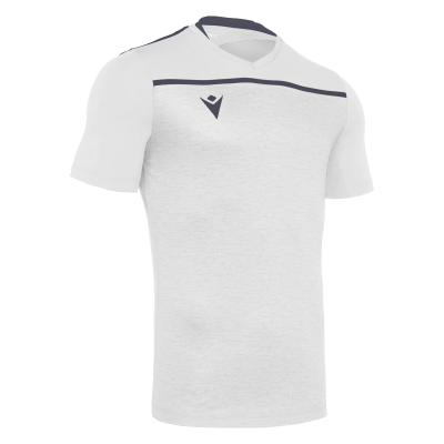 Футболка спортивная MACRON DENEB SHIRT WHITE/ANTHRACITE