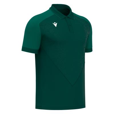 Поло парадное MACRON BALDWIN POLO BOTTLE GREEN/LIGHT BOTTLE GREEN