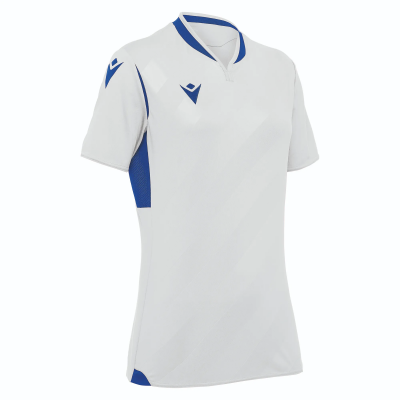 Футболка спортивная женская MACRON ALYA SHIRT WHITE/ROYAL BLUE
