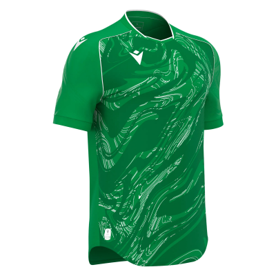 Футболка спортивная MACRON ARCANE ECO SHIRT GREEN/WHITE