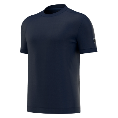 Футболка MACRON EVERCHILL ICON COTTON STRETCH T-SHIRT NAVY/LIGHT NAVY