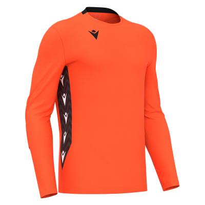 Футболка спортивная MACRON ARGO SHIRT ORANGE/BLACK
