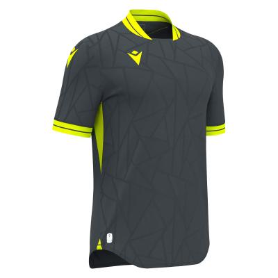 Футболка спортивная MACRON CERBERUS ECO SHIRT ANTHRACITE/NEON YELLOW