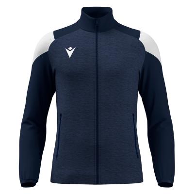 Олимпийка спортивная MACRON VANIR FULL LENGTH ZIP TOP NAVY/WHITE