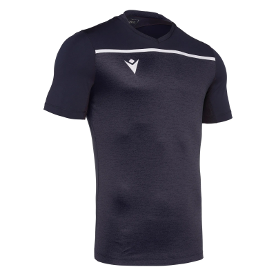 Футболка спортивная MACRON DENEB SHIRT NAVY/WHITE