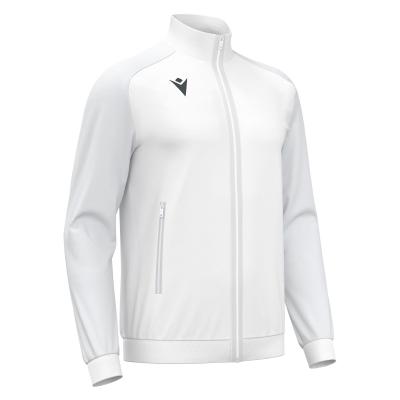 Олимпийка парадная MACRON ANUBIS FULL LENGTH ZIP TOP WHITE/LIGHT GREY