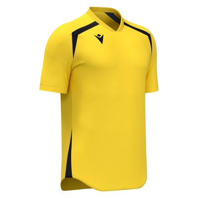 Футболка спортивная MACRON WYRM SHIRT YELLOW/NAVY
