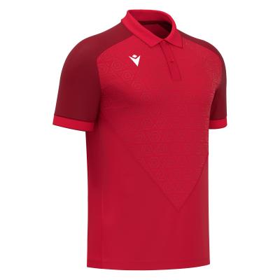 Поло парадное MACRON BALDWIN POLO RED/DARK RED