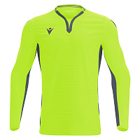 Футболка спортивная MACRON CANOPUS SHIRT LS NEON YELLOW/ANTHRACITE