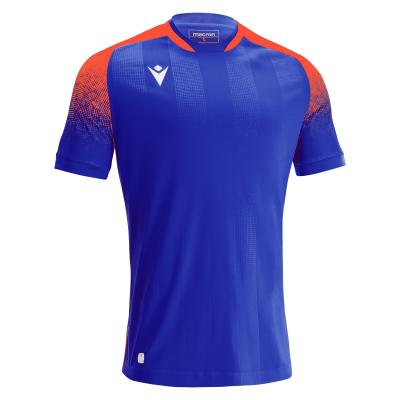 Футболка спортивная MACRON ALIOTH ECO SHIRT ELECTRIC BLUE/ORANGE