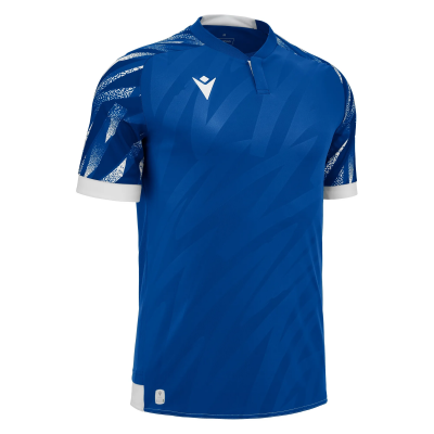 Футболка спортивная MACRON THEMIS ECO SHIRT ROYAL BLUE/WHITE