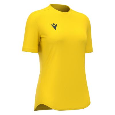 Футболка спортивная женская MACRON ZYRA SHIRT YELLOW