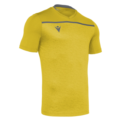 Футболка спортивная MACRON DENEB SHIRT YELLOW/ANTHRACITE