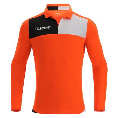Футболка спортивная MACRON NUNKI SHIRT LS ORANGE/BLACK/WHITE