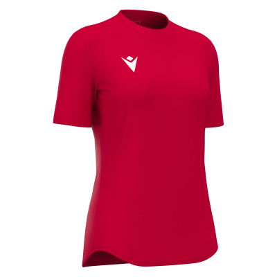 Футболка спортивная женская MACRON ZYRA SHIRT RED