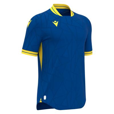 Футболка спортивная MACRON CERBERUS ECO SHIRT ROYAL BLUE/YELLOW