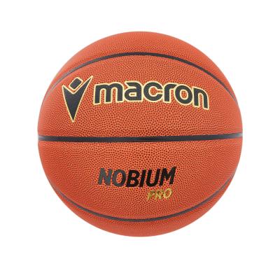 Мяч баскетбольный MACRON NOBIUM PRO BASKETBALL BALL №6 WHITE/BLACK/ORANGE