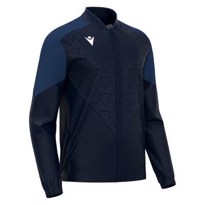 Олимпийка спортивная MACRON MORPHEUS MICROFIBER FULL LENGTH ZIP TOP NAVY/LIGHT NAVY