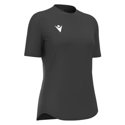 Футболка спортивная женская MACRON ZYRA SHIRT ANTHRACITE