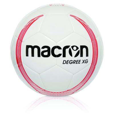 Мяч футбольный тренировочный MACRON DEGREE XG N.5 WHITE/RED