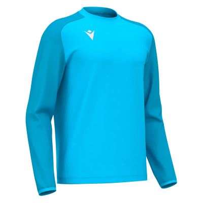 Толстовка тренировочная MACRON THALOS TRAINING TOP NEON SKY/ DARK NEON SKY