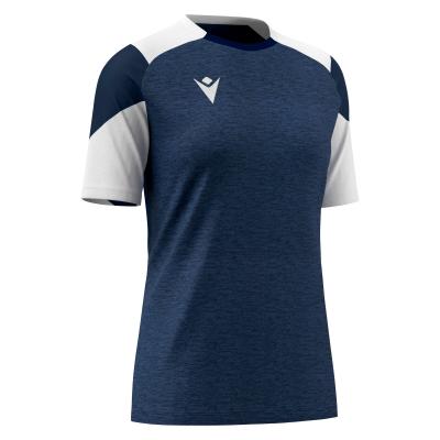 Футболка спортивная женская MACRON SPHINX NAVY/WHITE