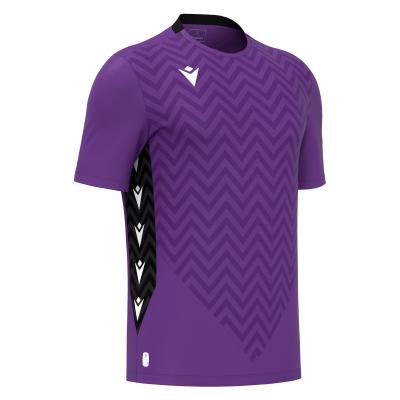 Футболка спортивная MACRON SCORPIO ECO SHIRT PURPLE/BLACK