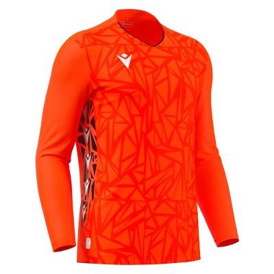 Футболка спортивная MACRON CORVUS ECO GK SHIRT ORANGE/BLACK