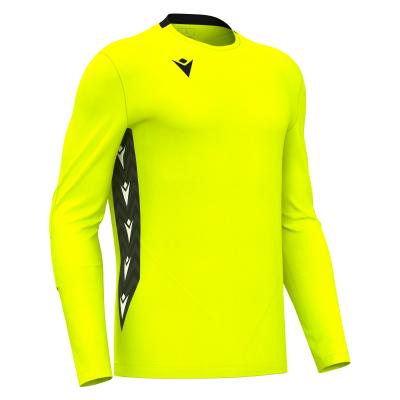 Футболка спортивная MACRON ARGO SHIRT NEON YELLOW/BLACK