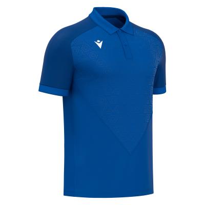 Поло парадное MACRON BALDWIN POLO ROYAL BLUE/DARK ROYAL BLUE