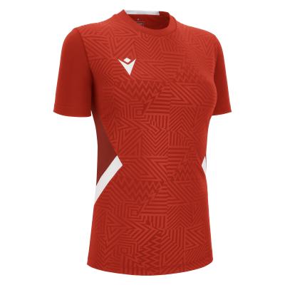 Футболка спортивная женская MACRON SKAT RED/WHITE