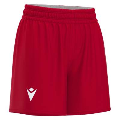 Шорты баскетбольные женские MACRON F500 SHORTS RED/WHITE