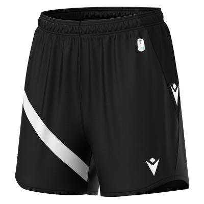 Шорты спортивные женские MACRON BANSHEE ECO SHORT BLACK/WHITE