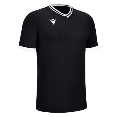Футболка спортивная MACRON HALLEY SHIRT BLACK/WHITE