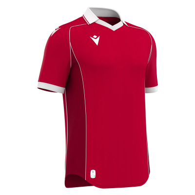 Футболка спортивная MACRON WARDEN ECO SHIRT RED/WHITE