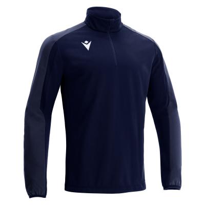 Толстовка тренировочная MACRON ARNO TRAINING 1/4 ZIP TOP NAVY/LIGHT NAVY