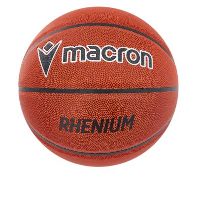 Мяч баскетбольный MACRON RHENIUM BASKETBALL BALL №6 WHITE/BLACK/ORANGE