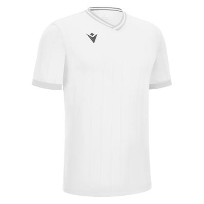 Футболка спортивная MACRON HALLEY SHIRT WHITE/SILVER