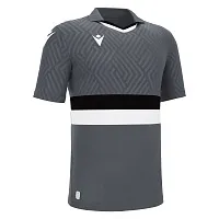 Футболка спортивная MACRON CHARON ECO SHIRT ANTHRACITE/BLACK/WHITE