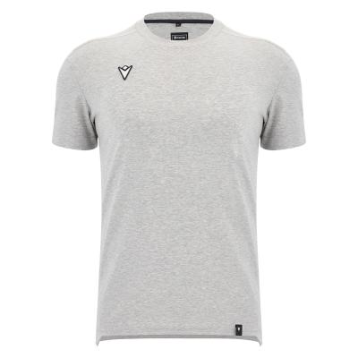 Футболка MACRON ANDROS ICON COTTON STRETCH T-SHIRT GREY MELANGE