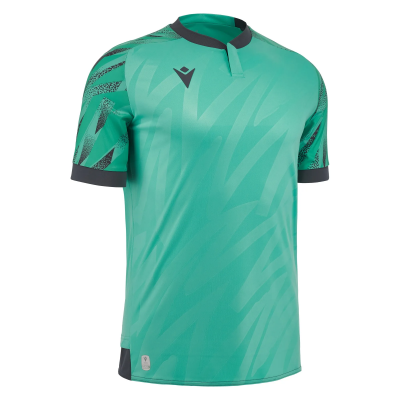 Футболка спортивная MACRON THEMIS ECO SHIRT TURQUOISE/ANTHRACITE